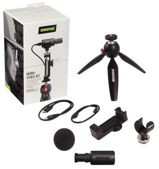 Shure MV88+DIG Video kit SKU