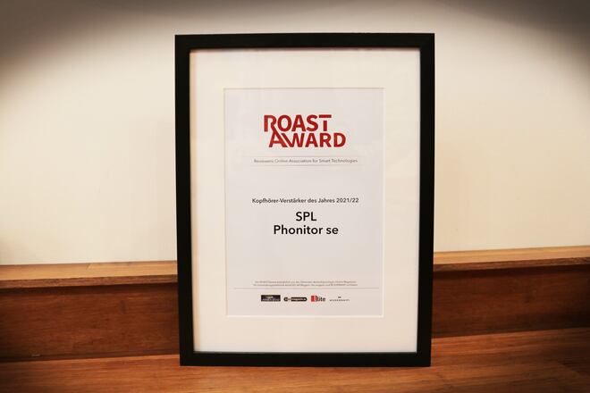 SPL Phonitor se Roast Award 2021