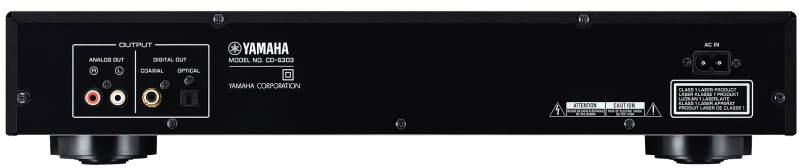 Yamaha CD Player CD S303 back