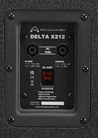 WharfedalePro Delta X212 rear
