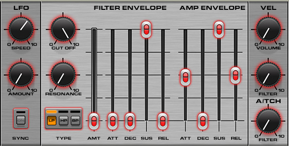 4 lfo env